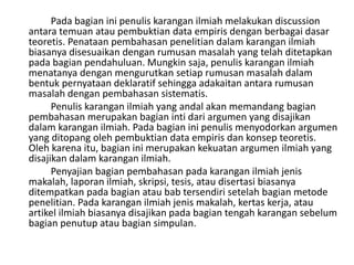 Menulis karya ilmiah - metodologi penelitian | PPTX