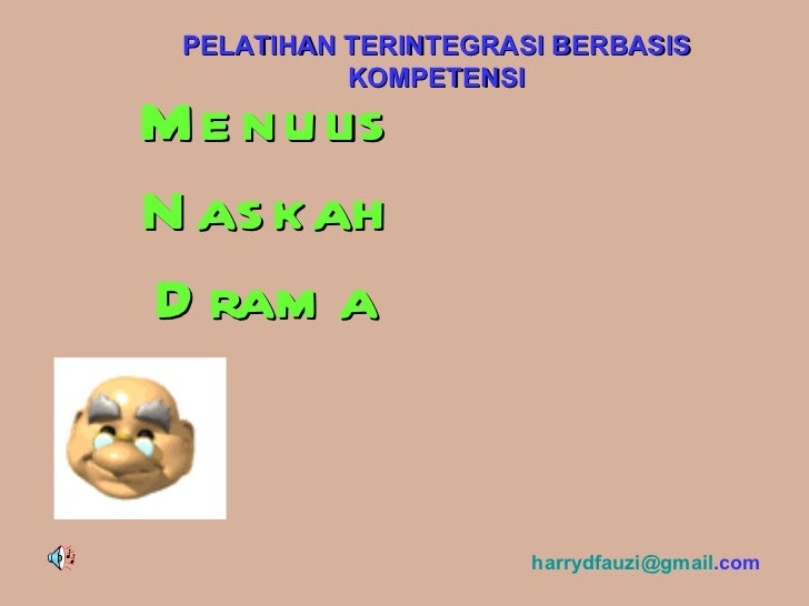 Menulis naskah drama