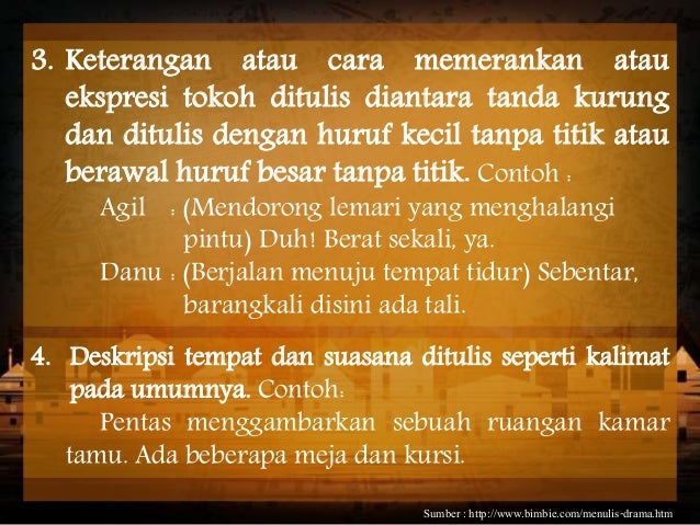 Menulis naskah drama