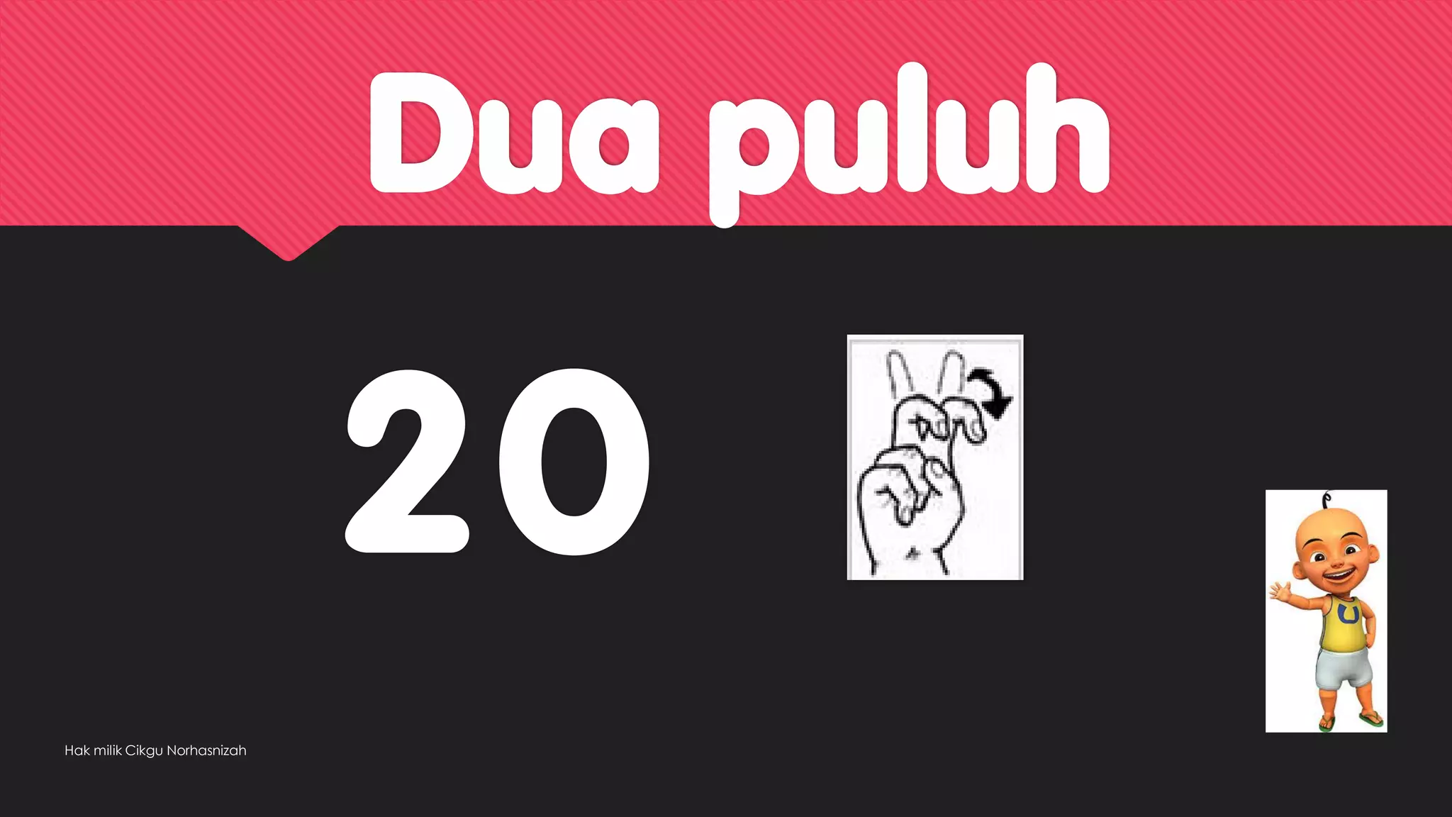 Menulis nombor 0 hingga 100 ( dengan isyarat tangan ) | PDF