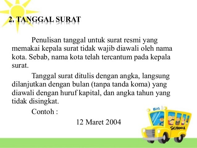Menulis surat