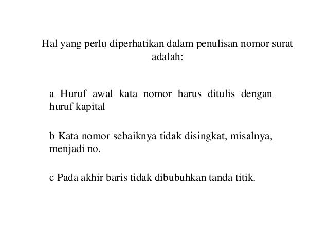 Menulis surat dinas media