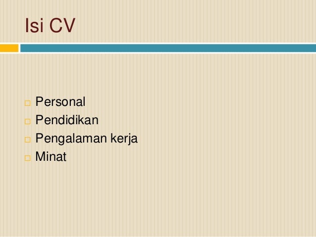 menulis surat lamaran curriculum vitae 11 638