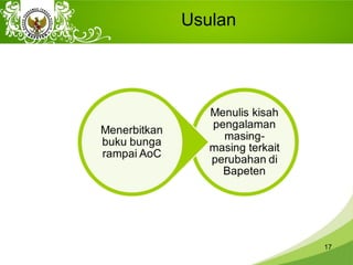 Usulan
17
 