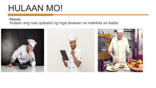 MENU NG PAGKAIN AT MGA GABAY SA PAGSULAT NITO.pptx