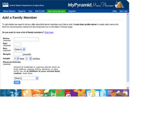 Menu Planner Full Demo