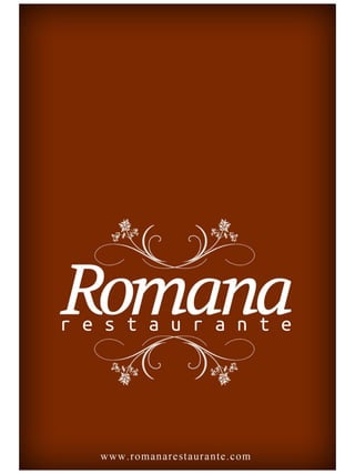 Menu romana restaurante