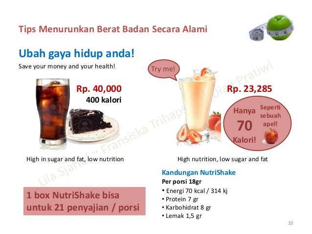 tips menurunkan berat badan