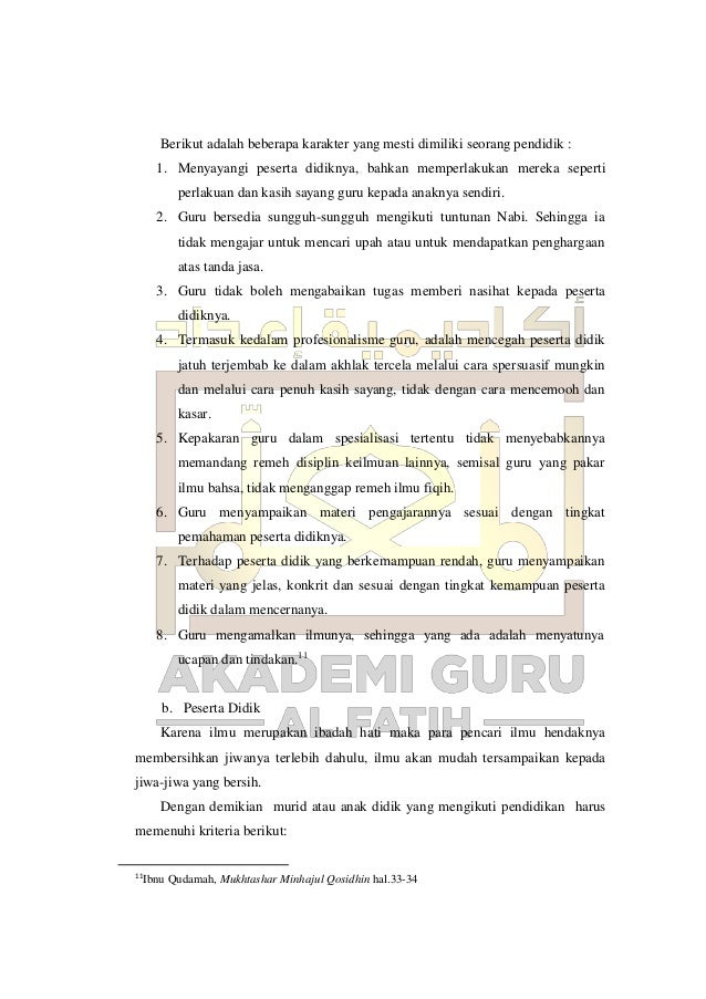 Menurunkan Konsep Tazkiyatun Nafs