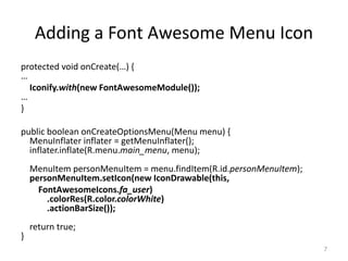 MenusAnddailogsinandroidddfdadusjsjdjdjs | PPT