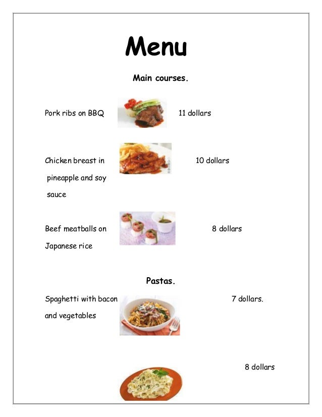 Christmas Menu Restaurant Christmas Menu Restaurant