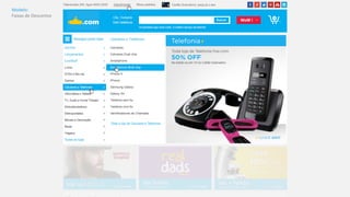 Modelo: 
Faixas 
de 
Descontos 
 