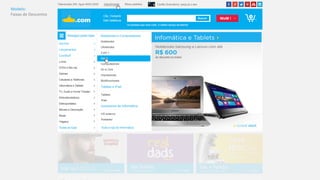 Modelo: 
Faixas 
de 
Descontos 
 