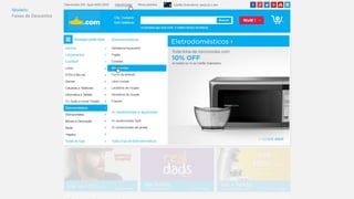 Modelo: 
Faixas 
de 
Descontos 
 