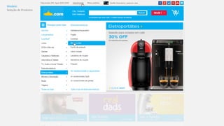 Modelo: 
Seleção 
de 
Produtos 
 