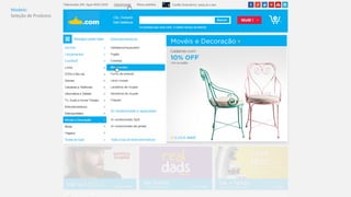 Modelo: 
Seleção 
de 
Produtos 
 