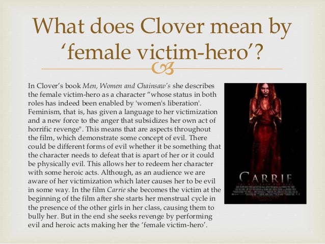 men women and chainsaws gender in the modern horror film