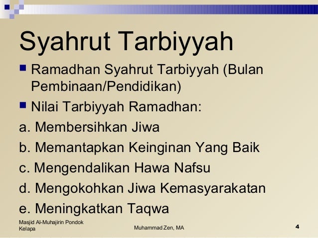 Menyambut ramadhan Menyambut ramadhan