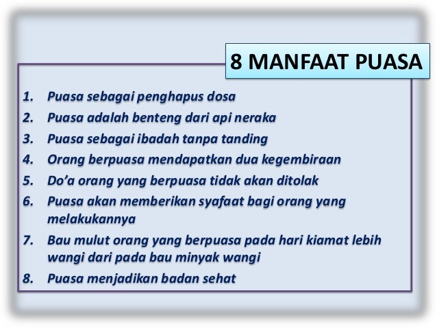 Menyambut ramadhan