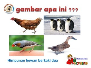 Himpunan hewan berkaki dua
 