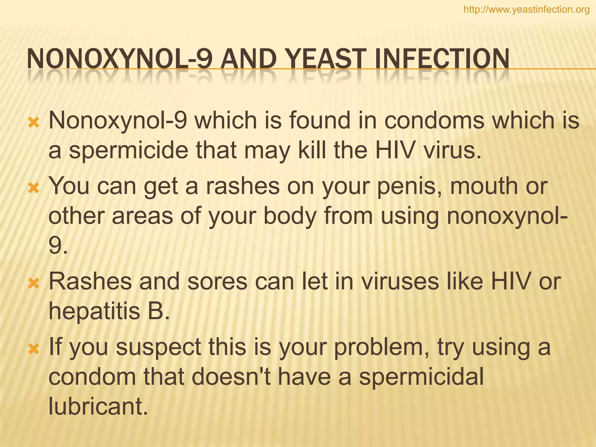 The Truth about Men & Yeast Infection | PPTX