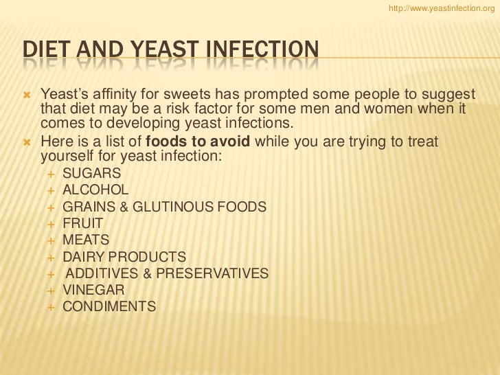 List Of Foods To Avoid With Yeast Infection List Of Foods To Avoid With Yeast Infection