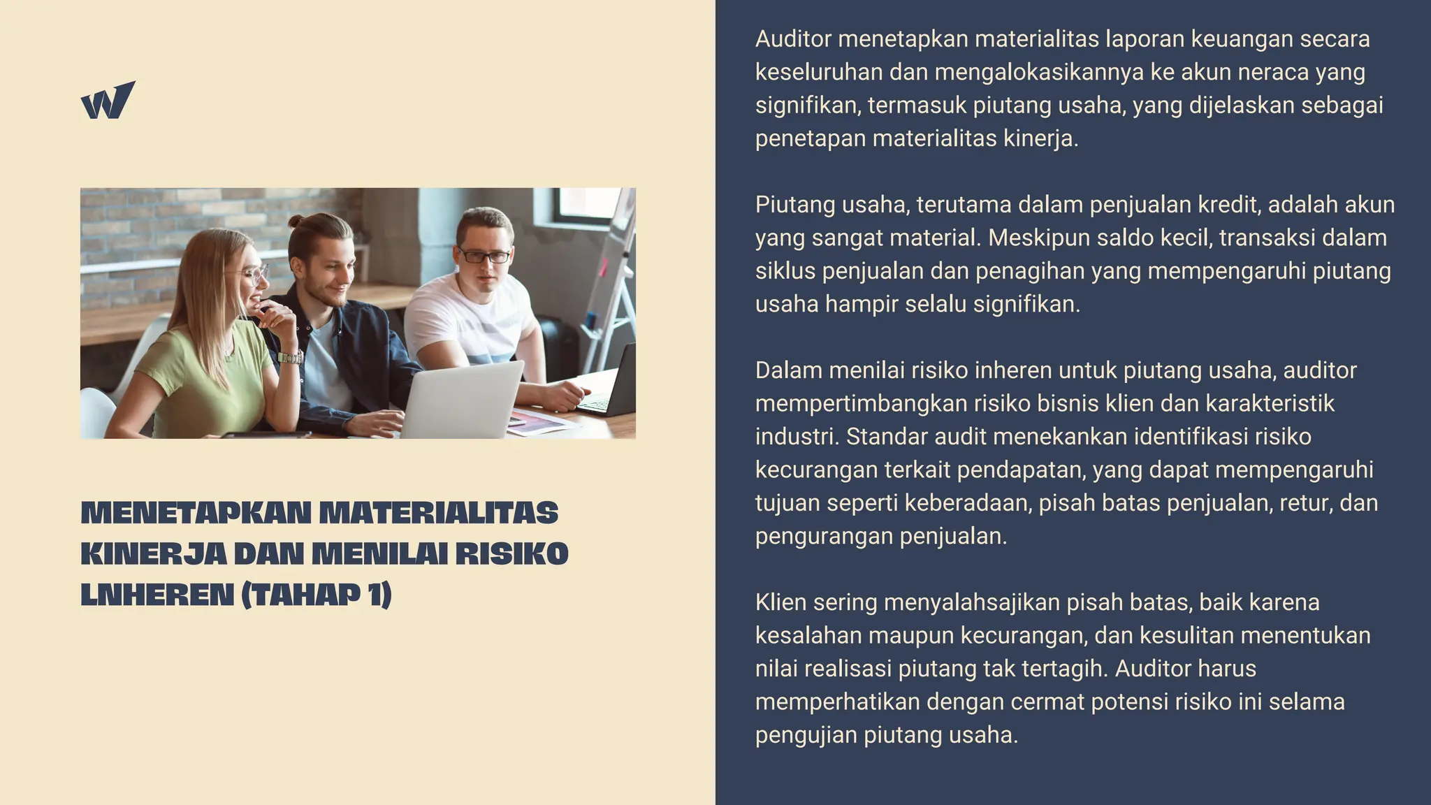 MENYELESAIKAN PENGUJIAN DALAM SIKLUS PENJUALAN DAN PENAGIHAN PIUTANG ...