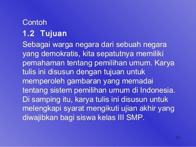 Menyusun karya-tulis