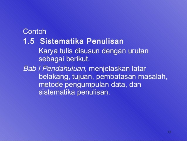 Menyusun karya-tulis