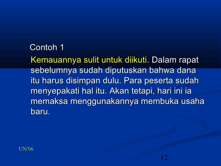 Menyusun paragraf