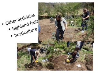 Achievement of the community based sheep breeding project in Menz area