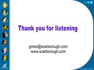 gmeo@scarborough.com
www.scarborough.com
 