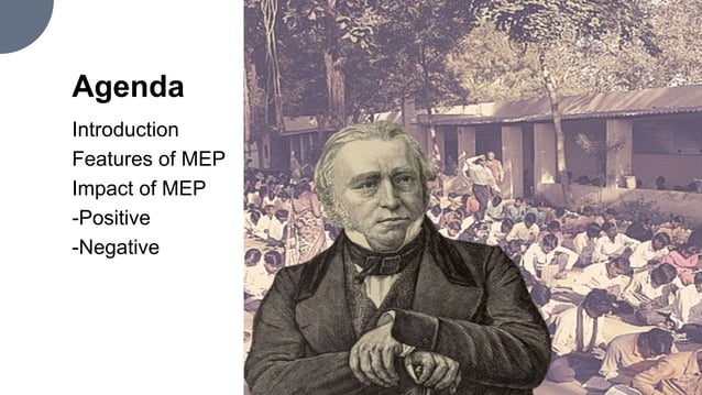 MEP-1835 MACAULAY EDUCATION POLICY !1835 | PPTX