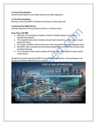 MEP Coordination Services in India | Designheed | PDF