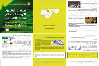The “Middle East Regional Bankruptcy Reform Initiative” Brochure