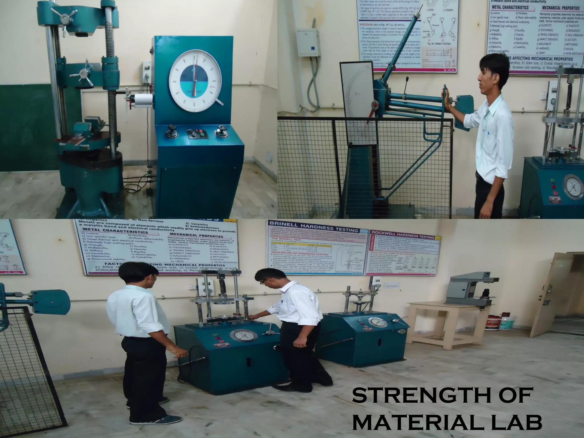 STRENGTH OF
MATERIAL LAB
 