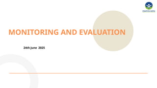 Monitoring And Evaluation ppt for basic understanding | PPTX
