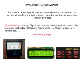 instrumentation and measurement ppt pptx | PPTX