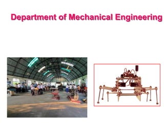 Department of Mechanical Engineering
 