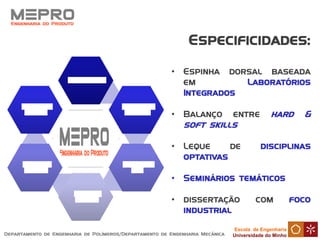 Escola de Engenharia
Universidade do Minho
MEPRO
•
•
•
•
•
 