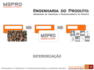 Escola de Engenharia
Universidade do Minho
MEPRO
 