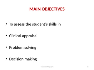 modified essay questions presentation for medical students | PPTX
