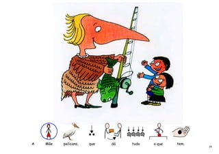 A   Mãe   pelicano,   que   dá   tudo   o que   tem.
                                                       14
 