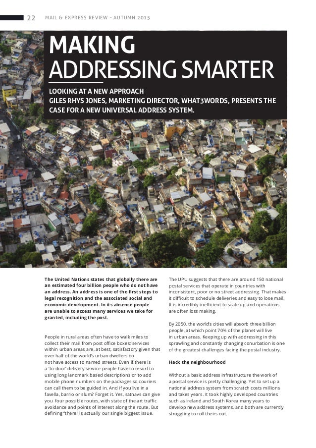 Mail Express Review What3words Autumn