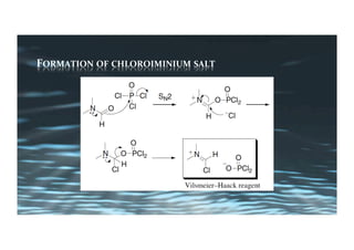 FORMATION	OF	CHLOROIMINIUM	SALT		
 