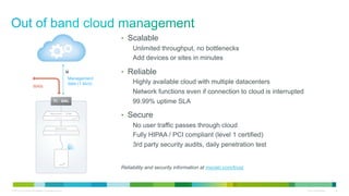 Cisco Meraki Cloud Managed Networking | PDF