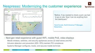 Cisco Meraki Cloud Managed Networking | PDF