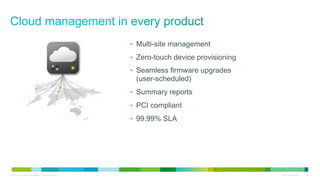 Cisco Meraki Cloud Managed Networking | PDF