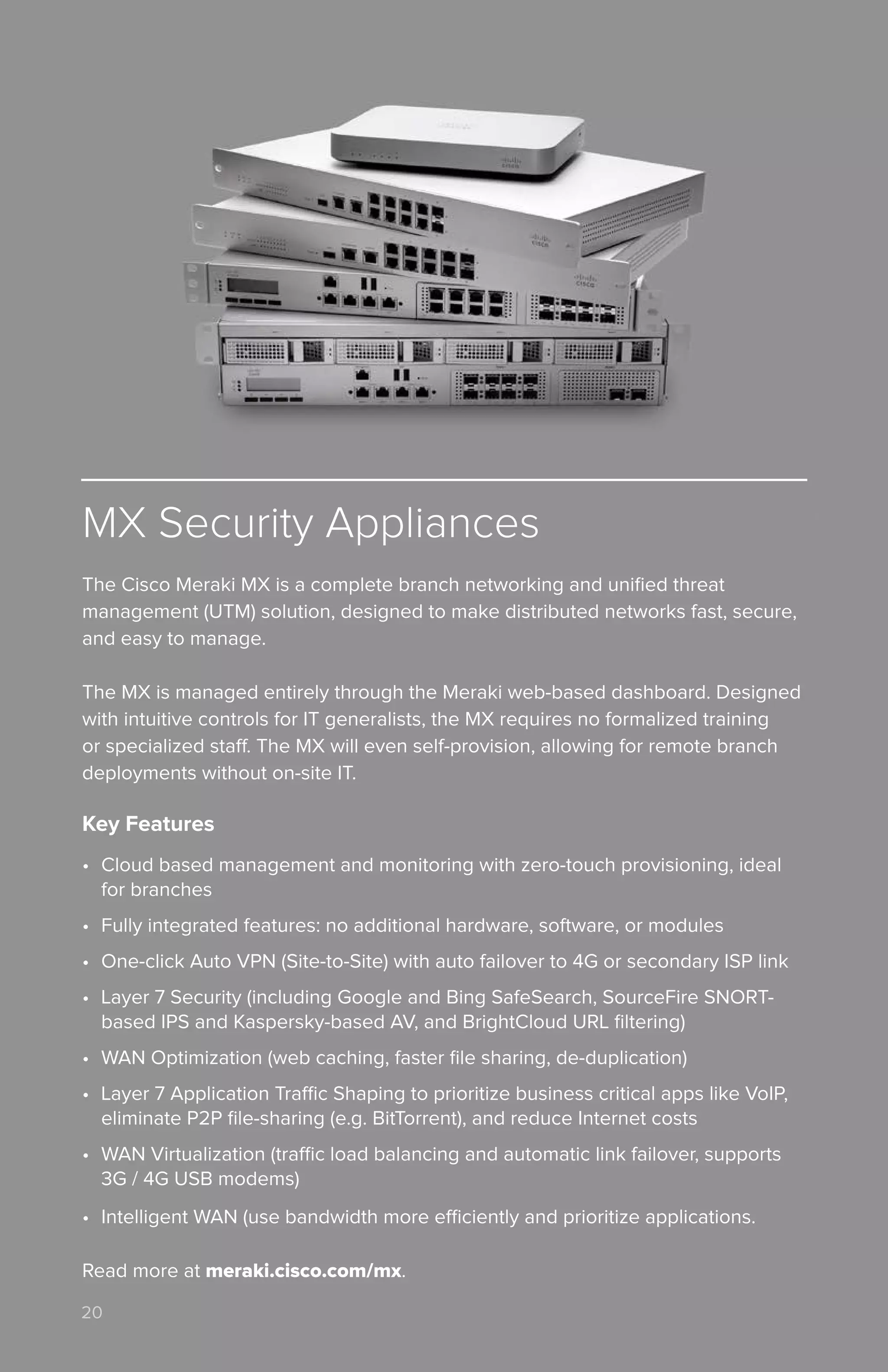 Cisco Meraki Portfolio Guide | PDF