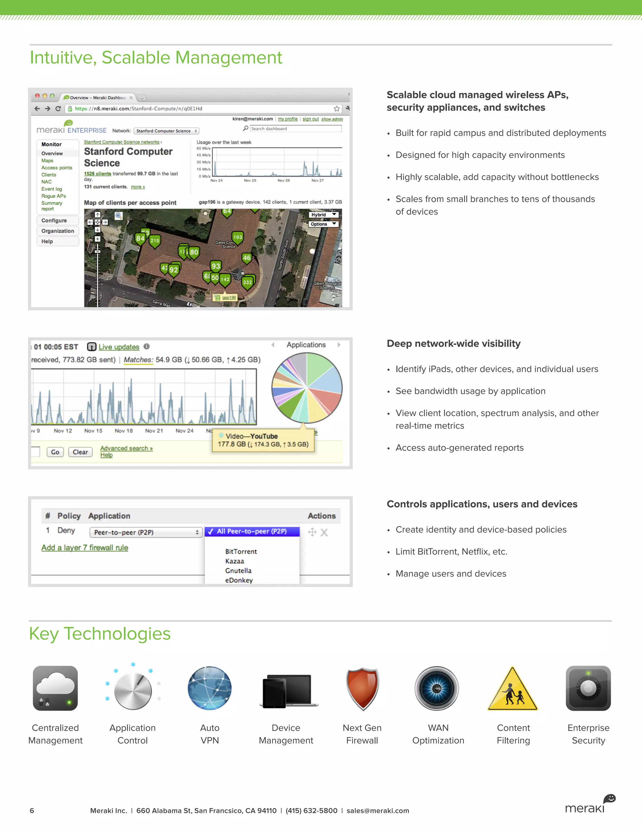 Meraki 2012 Corporate Brochure | PDF